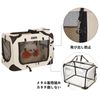 Feandreaペットキャリー 犬 猫 キャリーバッグNPDC50W