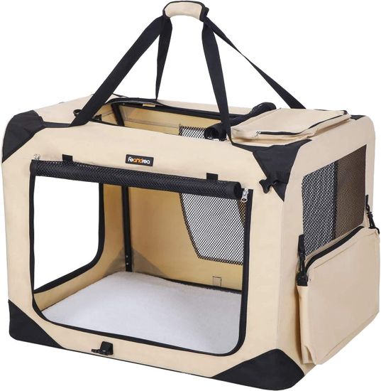 Feandreaペットキャリー 犬 猫 キャリーバッグNPDC50W